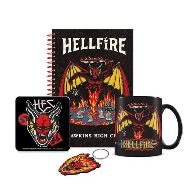 Pyramid international - GP86558 - Pyramid STRANGER THINGS - Bumper Gift Set - Mugg, underlägg, nyckelring - anteckningsbok