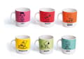 Miniatyrbild 1 av 4: Mugg - kopp - mazagran Excelsa - 48587 - Peanuts Set med 6 Kaffekoppar, Porslin, 100 ML, Flerfärgad