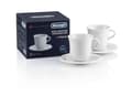 Miniatyrbild 1 av 3: Mugg - kopp - mazagran De'longhi - DLSC309 - Keramikkoppar - Cappuccino x 2, Porslin, 270 milliliter, Vit