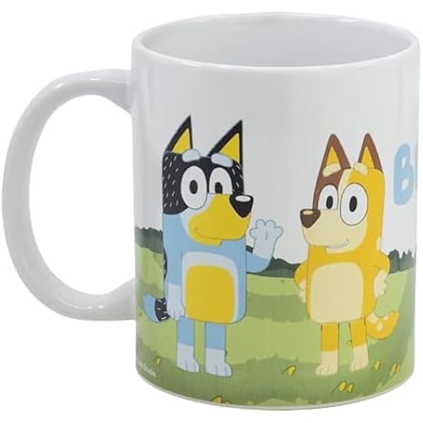 Keramisk mugg - STOR - Bluey - 325 ml - Flerfärgad - Casual