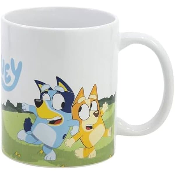 Keramisk mugg - STOR - Bluey - 325 ml - Flerfärgad - Casual