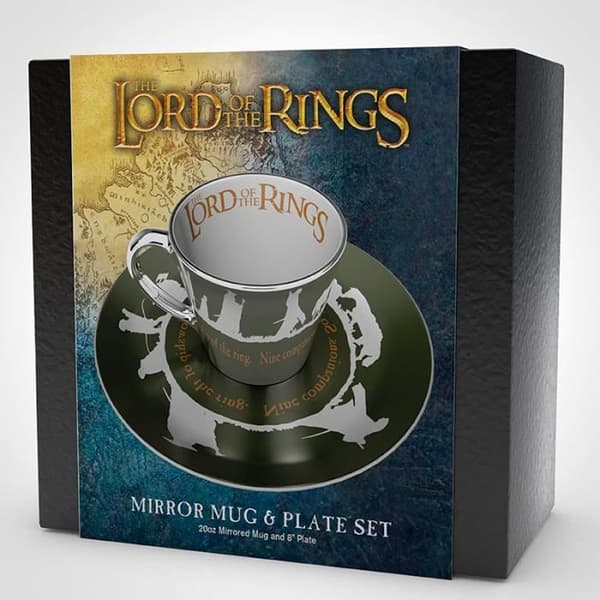 Kaffekopp - GB Eye - LORD OF THE RINGS - Porslin - 300 ml - Samlarskål