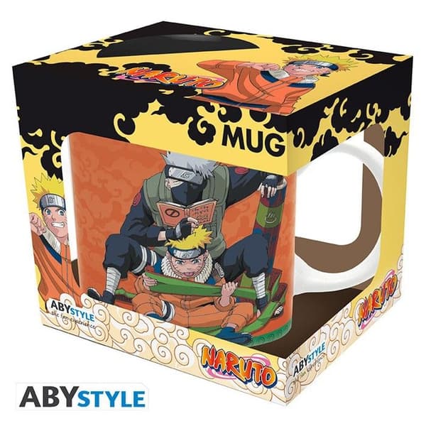 Mugg - Naruto - Illustration Kakashi - 320 Ml - Porslin - Diskmaskinssäker