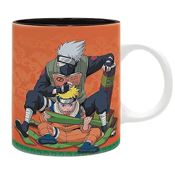 Mugg - Naruto - Illustration Kakashi - 320 Ml - Porslin - Diskmaskinssäker