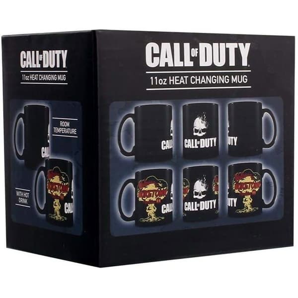 Termisk mugg - CALL OF DUTY - Nuketown - 315 ml - Svart - Tål diskmaskin
