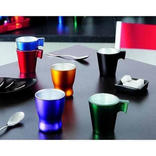 Mugg - Luminarc - Flashy Expresso - 8cl - Härdat glas - Tål mikrovågsugn och diskmaskin