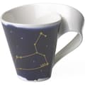 Miniatyrbild 1 av 4: Mugg - Villeroy Boch - NewWave Stars - Premiumporslin - 300 ml - Motiv av lejon i guld