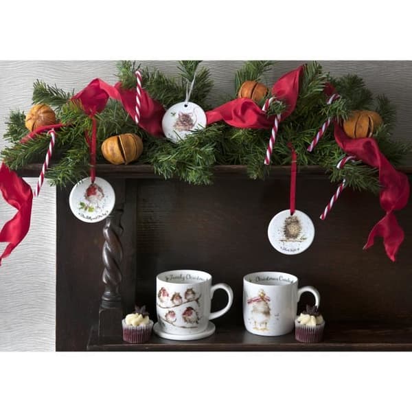 Wrendale: Royal Worcester Wrendale Single Christmas Cookie Goose Mug