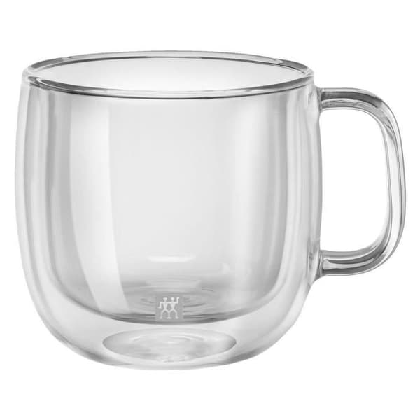 Kaffekoppar - ZWILLING - Sorrento - 2 Delar - 450 ml - Dubbelväggigt Borosilikatglas