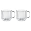 Miniatyrbild 1 av 4: Kaffekoppar - ZWILLING - Sorrento - 2 Delar - 450 ml - Dubbelväggigt Borosilikatglas