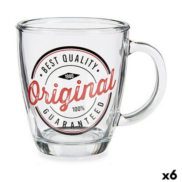 Mugg Vivalto Original Transparent 320 ml (6 antal)