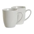 Miniatyrbild 2 av 3: Set med 4 muggar DKD Home Decor Vit Porslin 330 ml 12 x 10 x 9 cm