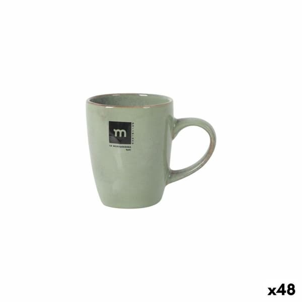 Mugg La Mediterránea Macarella green 230 ml 0,23 l (48 antal)