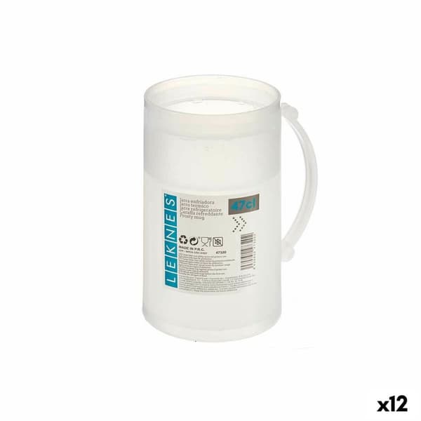 Termosmugg Leknes *FALTA OT Transparent 473 ml (12 antal)