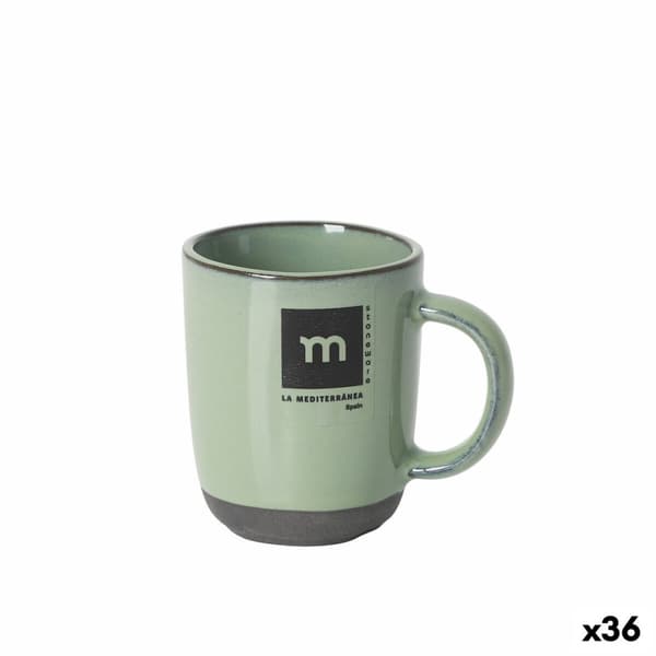 Skodelica La Mediterránea Black clay (36 Enheder)