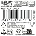 Miniatyrbild 5 av 5: Koppar La Mediterránea Black clay (24 antal)
