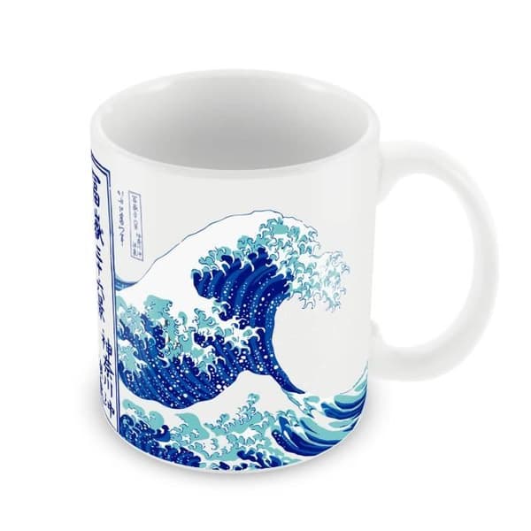 Den stora vinkar av Kanagawa Hokusai Kokonote rånar