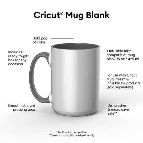 Mugg - kopp - mazagran Cricut - 2009330