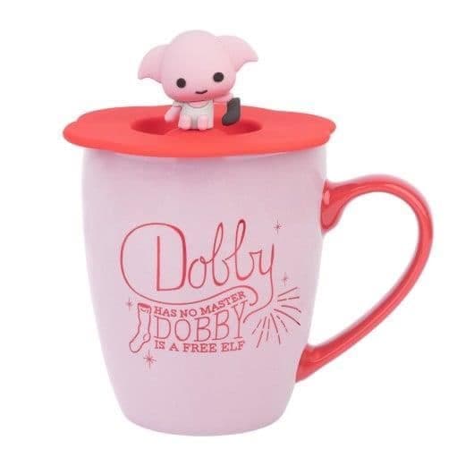HARRY POTTER - DOBBY - 350ML MUG + SILIKONLOCK MED 3D-FIGURIN