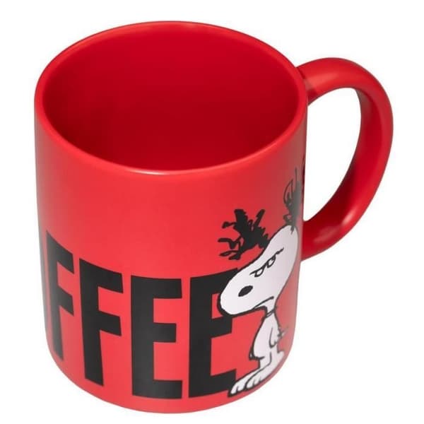 Muggar och muggar - Erik Peanuts keramisk mugg, Snoopy (But First Coffee)