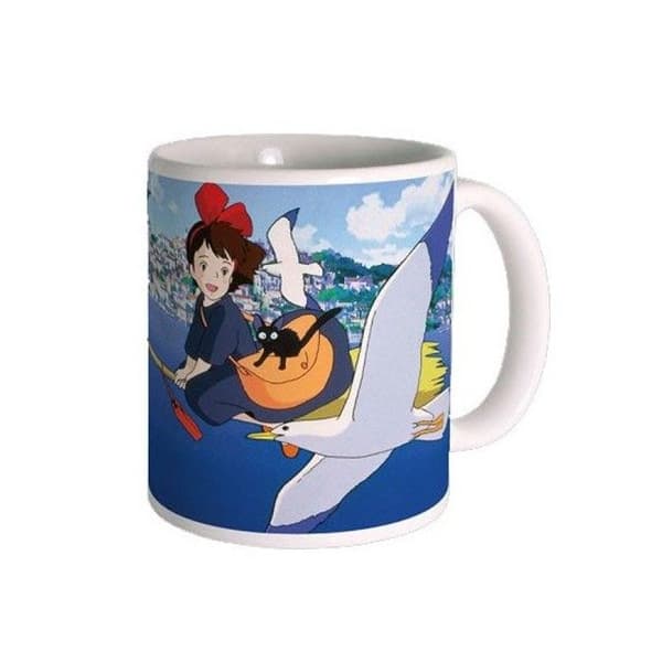 Mugg - Studio Ghibli - Kiki - Keramik - 300 ml - Tål maskindisk
