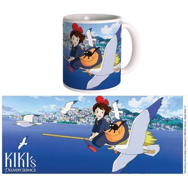 Mugg - Studio Ghibli - Kiki - Keramik - 300 ml - Tål maskindisk