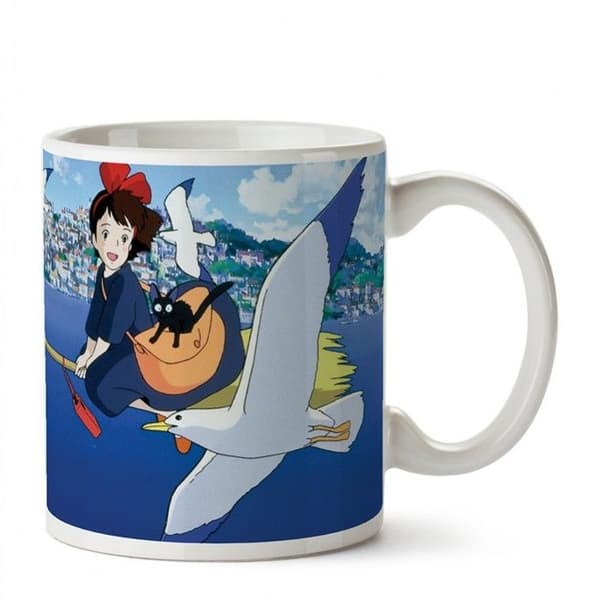 Mugg - Studio Ghibli - Kiki - Keramik - 300 ml - Tål maskindisk