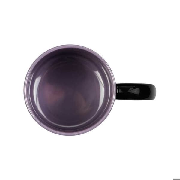Mugg - KARACTERMANIA - Onsdagsfläta - Keramik - Svart - Contemporary