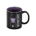 Miniatyrbild 1 av 4: Mugg - KARACTERMANIA - Onsdagsfläta - Keramik - Svart - Contemporary