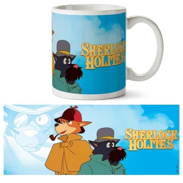 Muggar och muggar - Sherlock Holmes mugg i semikeramisk (Holmes och Watson) -
