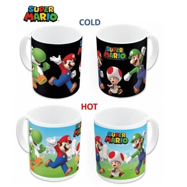 SUPER MARIO - TEAM - TERMOREAKTIV MUG - 325ML STOR 77840022842