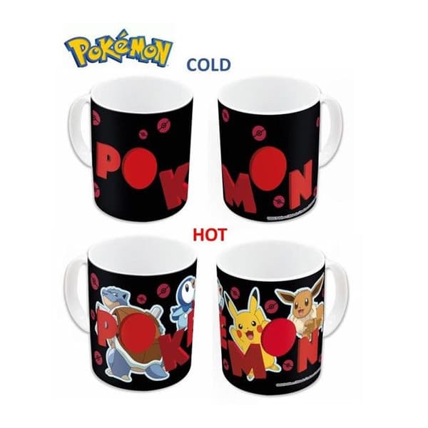 POKEMON - TEAM - TERMOREAKTIV MUG - 325ML STOR 77840022844
