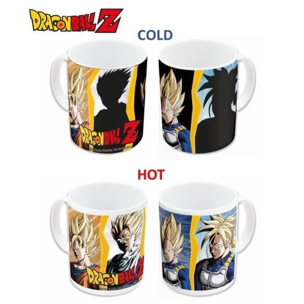 DRAGON BALL Z - VEGETA & GOKU - TERMOREAKTIV MUG - 325ML STOR 5607874