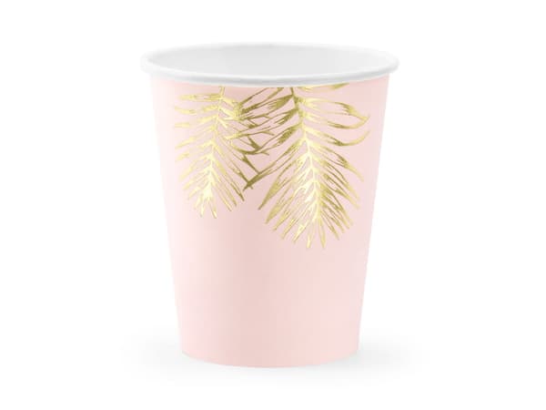 Papkrus PINK GOLD LEAVES 6 stk / 220ml