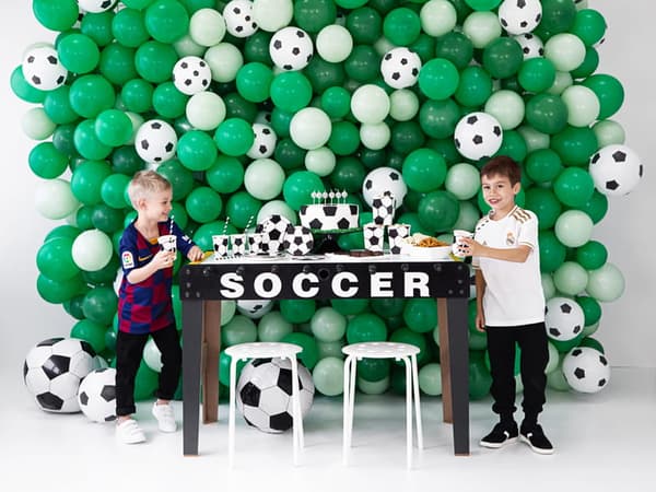 Pappmuggar FOTBOLL 6 st/220 ml