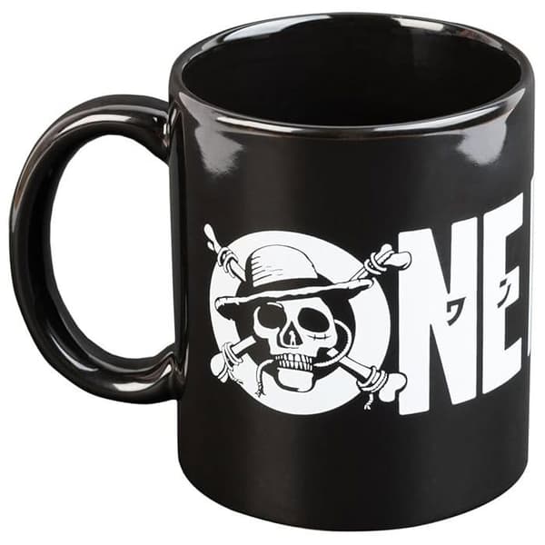 Mugg - One Piece Netflix - Black Logo Mug