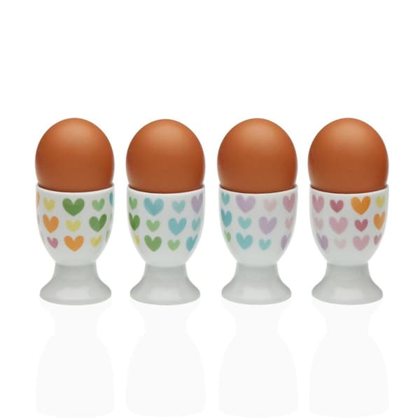 Set med kaffekoppar Versa Porslin 4 Delar