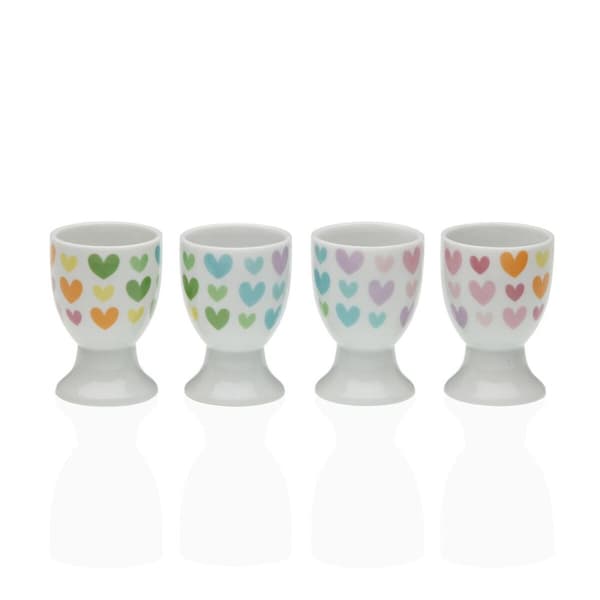 Set med kaffekoppar Versa Porslin 4 Delar