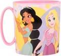 Miniatyrbild 3 av 3: Tataway Tasse rosa Disney-prinsessor Jasmine Rapunzel Snövit Belle 350 ml - Plastik, Mikrovågsugnssäker