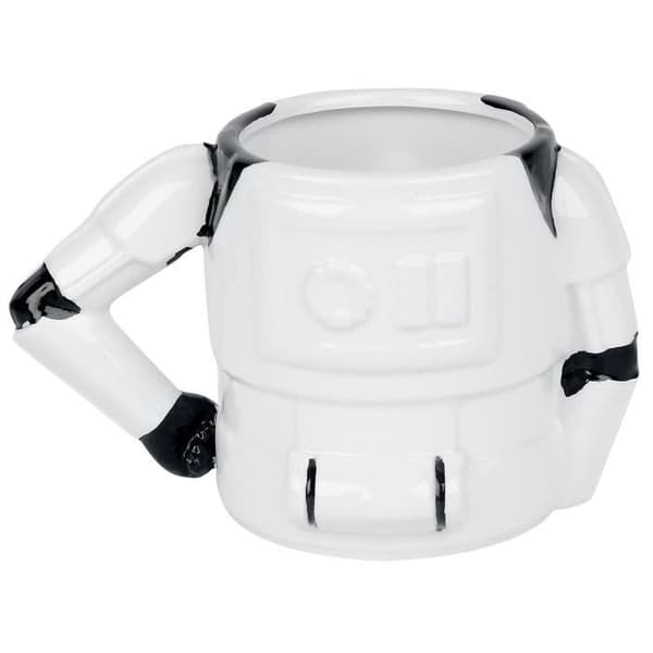 Mugg - Star Wars - Storm Trooper - 3D-armar - Flerfärgad - Keramik - Unik