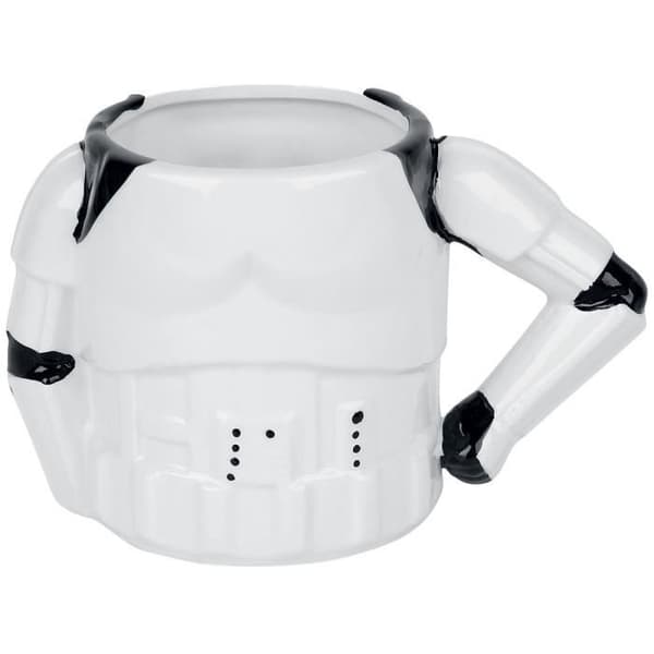 Mugg - Star Wars - Storm Trooper - 3D-armar - Flerfärgad - Keramik - Unik