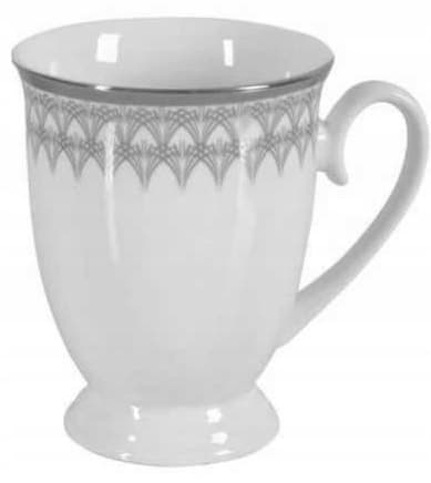 NBC porslinsmugg 300 ml platina