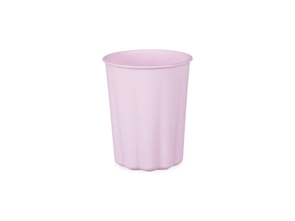 Muovimukit Frill, 220 ml, violetti (1 pakkaus / 4 kpl)