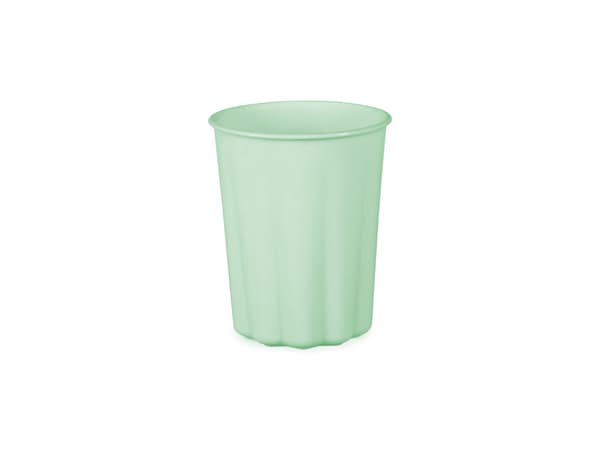 Plastmuggar Frill, 220 ml, salvia (1 förpackning / 4 st.)