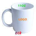 Miniatyrbild 1 av 4: Sublimeringsmuggar, 11oz Kapacitet, Blank Vit Yta,301-400 ml