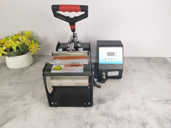 Sublimeringstumblermuggvärmepress, dubbel display, justerbar temperatur