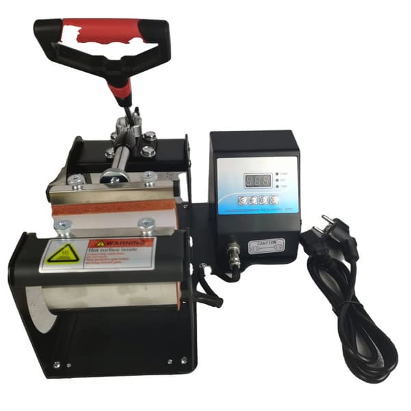 Sublimeringstumblermuggvärmepress, dubbel display, justerbar temperatur