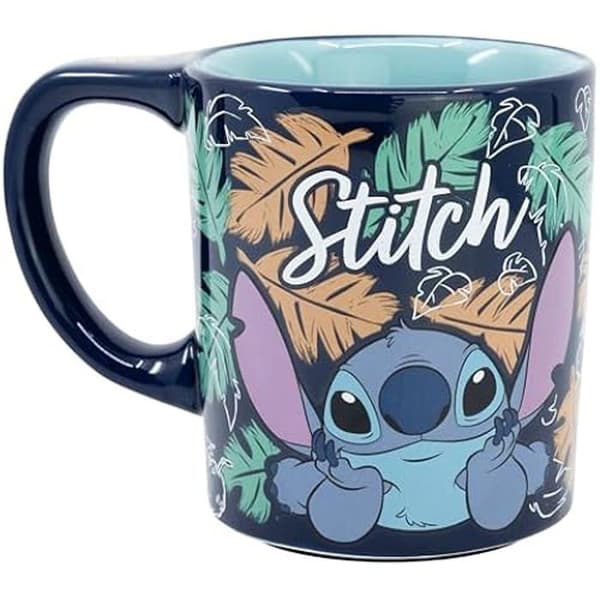 Tasse - STOR - TYG HÅLLBAR I KERAMIK 295 ML - Flerfärgad - Cylindrisk - Nutida design