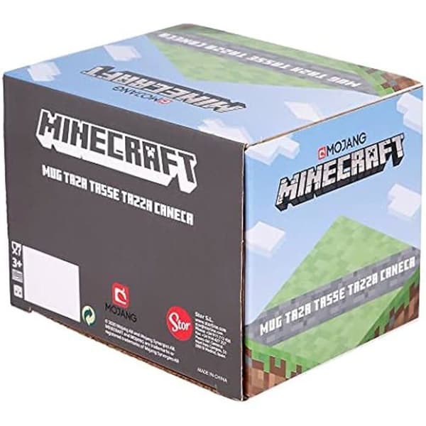 Keramikmugg - STOR - Nova - 360 ML - Minecraft Presentförpackning - Unik