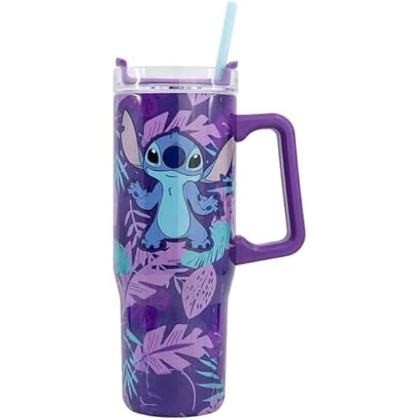 Isolerad mugg - STOR - Stitch XL - Rostfritt stål - 940 ml - Temperaturhållning